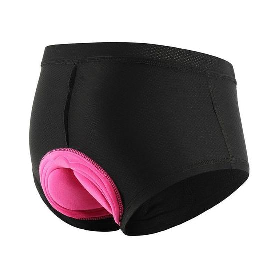 Imagem de Shorts Ciclismo Feminino Forro Espuma D60 Rosa Bike Mtb