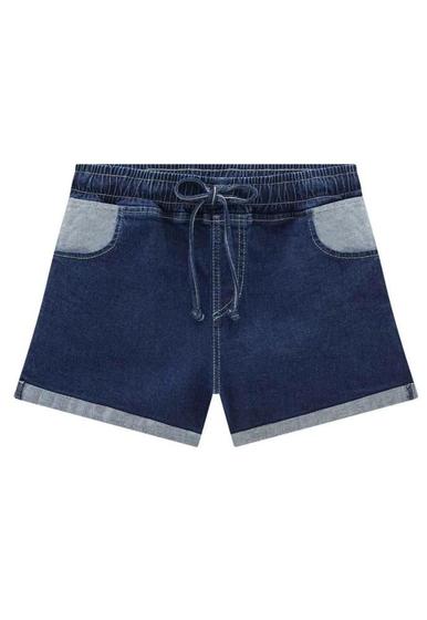 Imagem de Shorts Cintura Alta em Jeans Munike com Elastano Lilimoon 60076