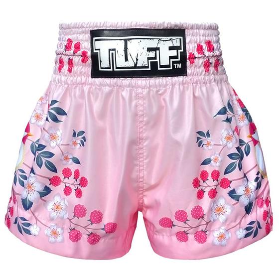 Imagem de Shorts de boxe de Muay Thai Tuff TUF-MS632-PNK para homens e