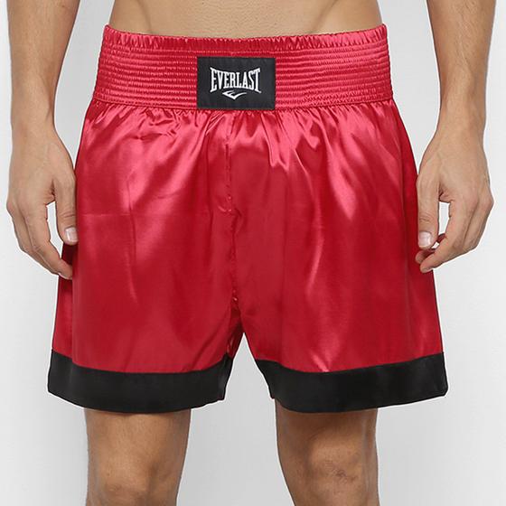 Shorts De Muay Thai Boxe Everlast Basico Short de Muay Thai Magazine Luiza