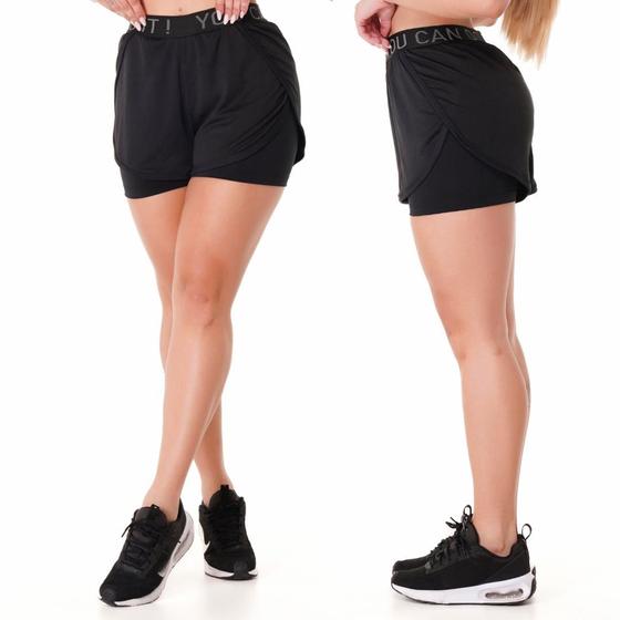 Imagem de Shorts ElasticPro Fitness Feminino Academia