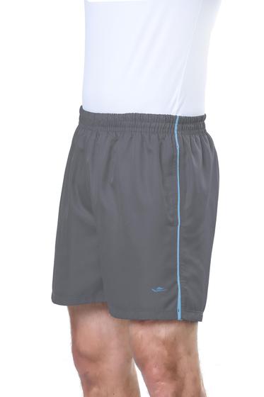 Imagem de Shorts Elite Plus Size Masculino 31466 - Grafite e Azul