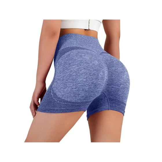 Imagem de Shorts esportivos femininos Push Up, Yoga, Pilates, Corrida, Ciclismo