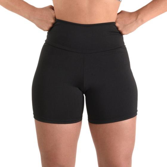 Imagem de Shorts Feminino Academia Suplex Legging Modelador Cós Alto