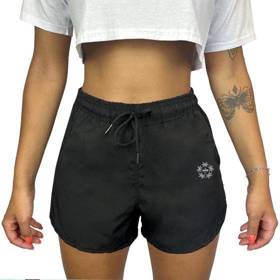 Imagem de Shorts Feminino Elastano Premium Preto WSS Bali