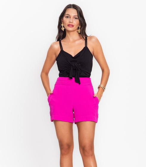 Imagem de Shorts Feminino Em Crepe Endless Rosa