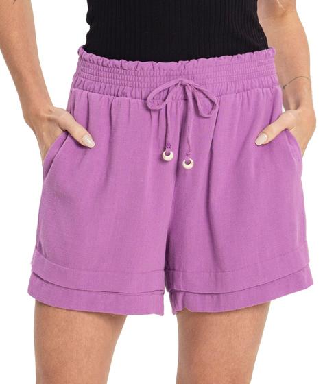 Imagem de Shorts Feminino Linho Strong Endless Roxo