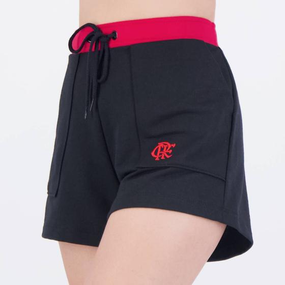 Imagem de Shorts Flamengo Sintony Feminino Preto