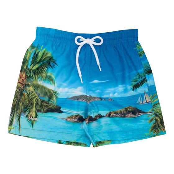 Imagem de Shorts Infantil Estampado Paradise Mash