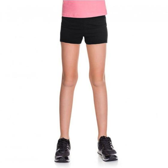 Imagem de Shorts Infantil Feminino Malwee Preto - 100004