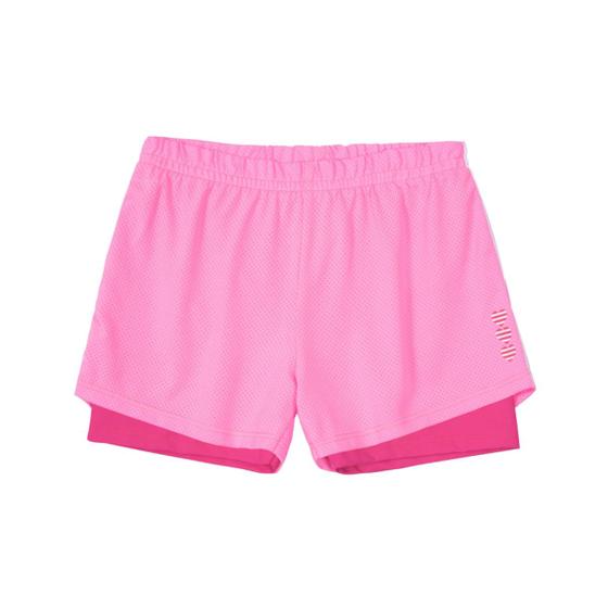 Imagem de Shorts Infantil Menina Active Malha Dry Rosa Brandili