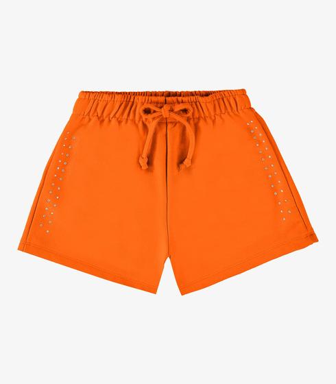 Imagem de Shorts Infantil Menina Rovi Kids Laranja