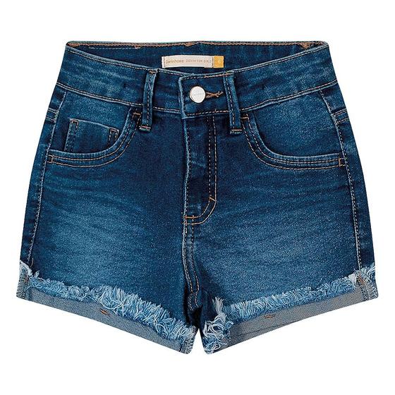 Imagem de Shorts jeans carinhoso com barra desfiada ref: 1000098519  10/16
