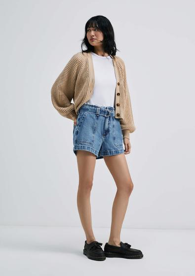 Imagem de Shorts Jeans Feminino Clochard