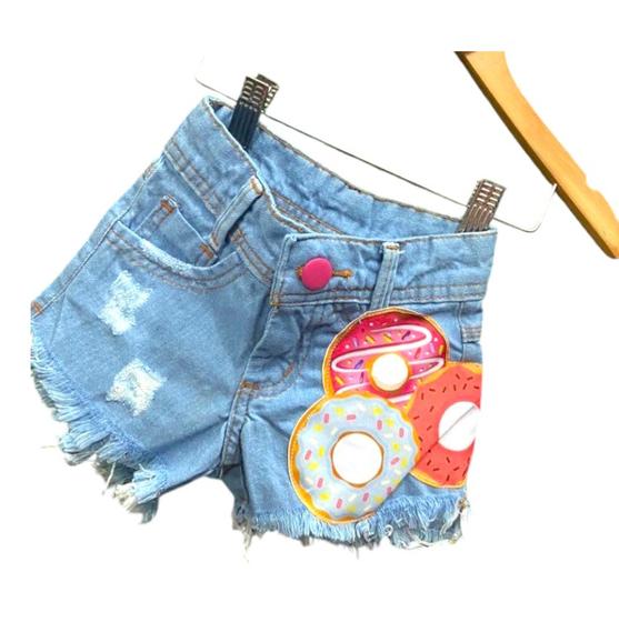 Imagem de Shorts jeans infantil meninas