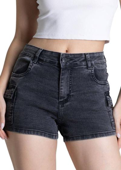 Imagem de Shorts Jeans Sawary - 278196 Preto