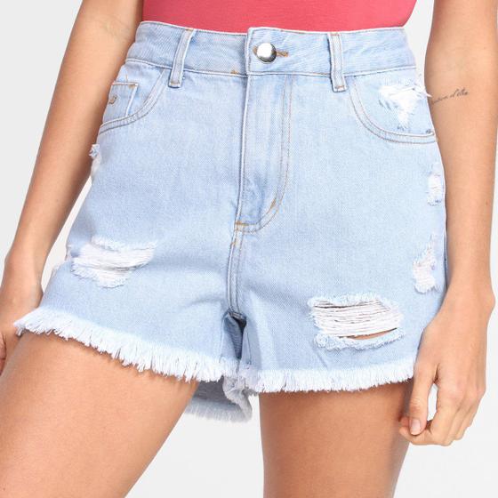 Imagem de Shorts Jeans Sawary Boyfriend Feminino