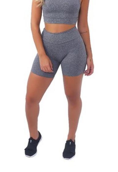 Imagem de Shorts legging suplex - esporte, fitness, casual cinza, preto,marinho