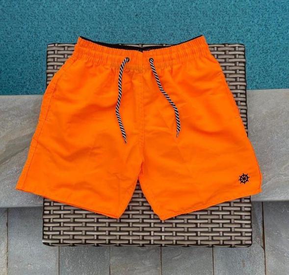 Imagem de Shorts masculino tactel  neon vibes varias cores moda praia verão calor