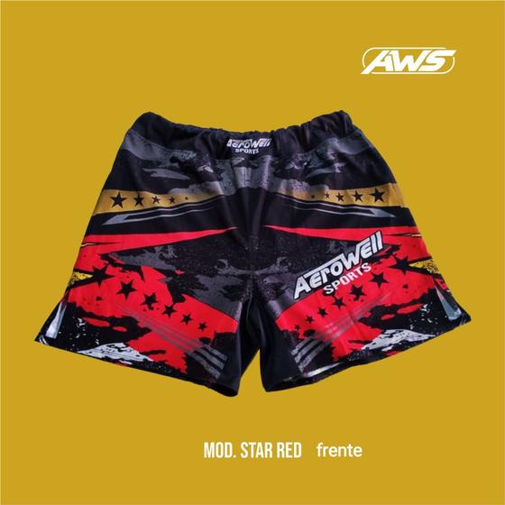 Imagem de Shorts MMA_MOD. STAR RED