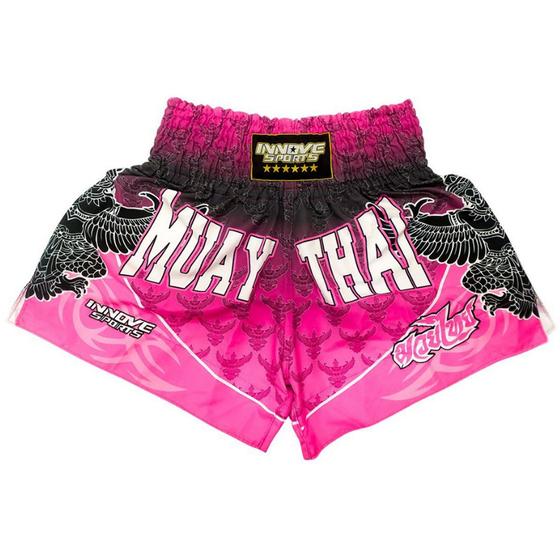 Imagem de Shorts Muay Thai Kick Boxing Pink Garuda