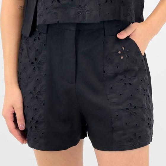 Imagem de Shorts Pacific Blue em Tecido com Laise Feminino