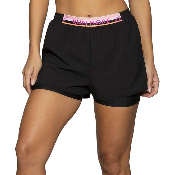 Imagem de Shorts Run More Color Band Feminino