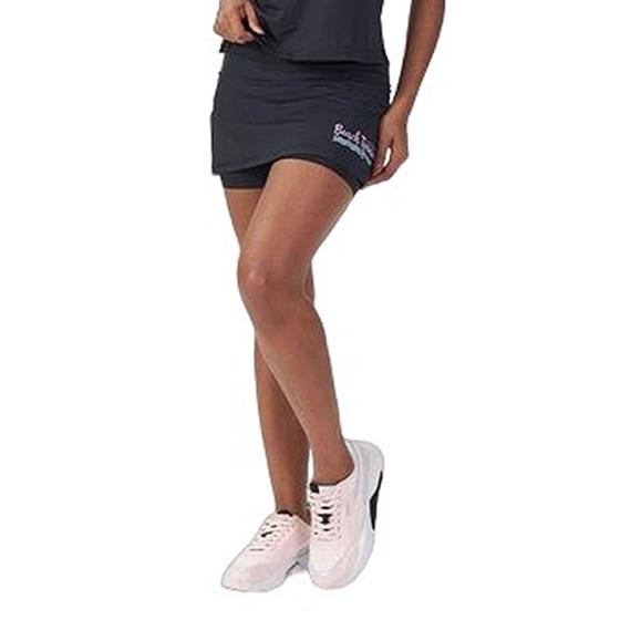 Imagem de Shorts Saia Feminino Pratyque Pisco Preto - 30104