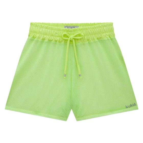 Imagem de Shorts Saída de Praia em Tela Fashion Kukiê 74703 Feminino