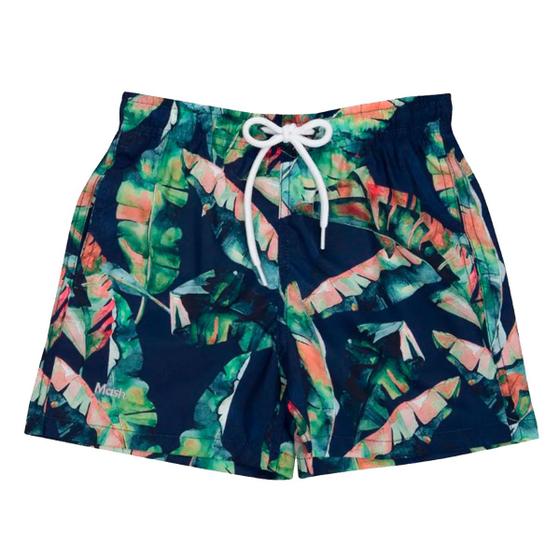 Imagem de Shorts Tactel Infantil Elástico Estampado Mash Praia Verão