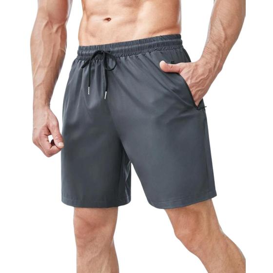 Imagem de Shorts Tactel Masculino Praia Academia Verão Esporte Laser  Mauricinho Varias Cores Com Bolso Traseiro