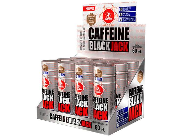 Imagem de Shot Caffeine Black Jack 60 Ml Com 12 Unidades - Midway