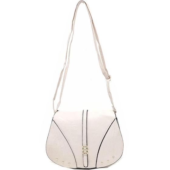 Imagem de Shoulder Bag Bolsa Feminina Branca Yy12