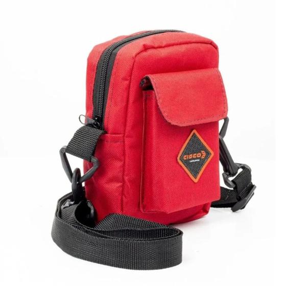 Imagem de Shoulder Bag Cisco  Vermelho com bolso frontal