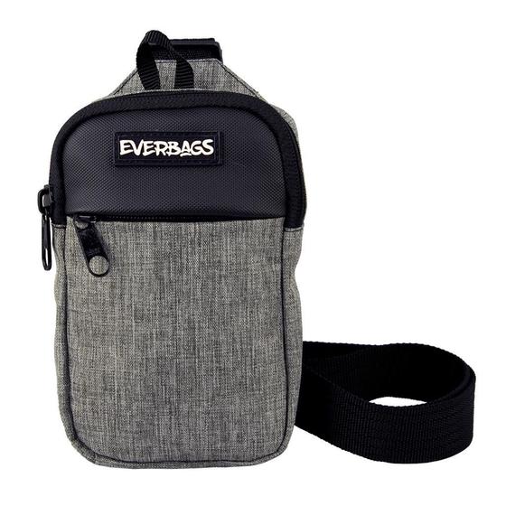 Imagem de Shoulder Bag Mini Bolsa Lateral Reforçada Resistente Esportiva Treino Passeio Viagem Espaçosa