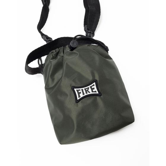 Imagem de Shoulder Bag Refletiva Fire Apparel Verde Musgo