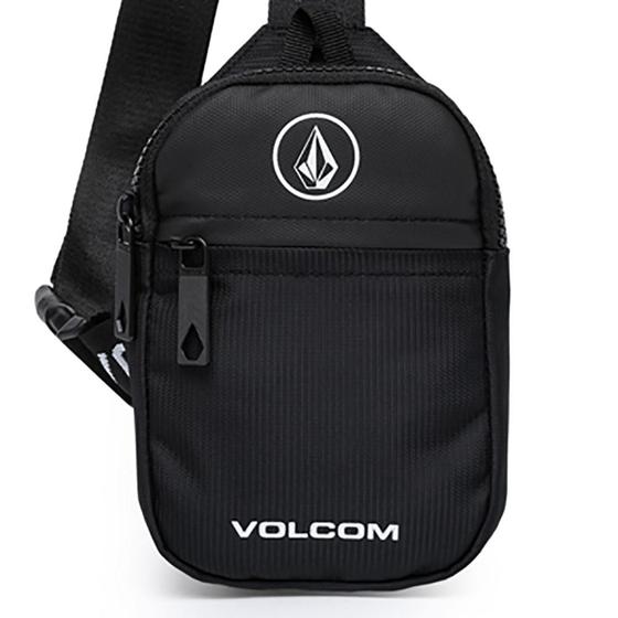 Shoulder Bag Volcom VC6045 Preto Bolsa Mochila Esportiva Magazine Luiza