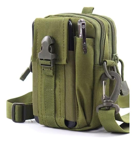 Imagem de Shoulderbag Masculina Tatica Tiracolo Reforçada Oferta Ombro