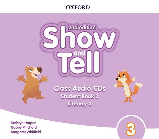 Imagem de Show And Tell 3 - Class Audio CD - Second Edition - Oxford University Press - ELT