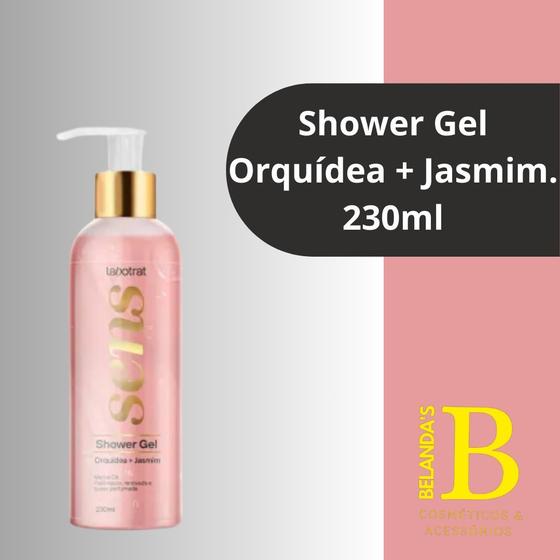 Imagem de Shower gel liquido orquidea e jasmim sens 230ml labotrat