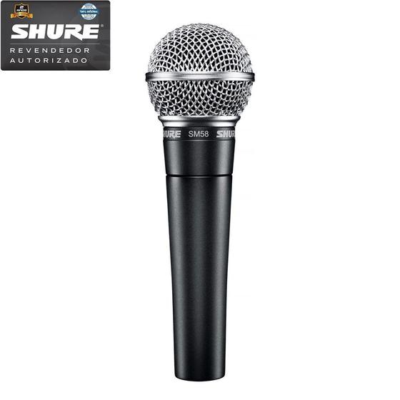 Imagem de Shure - Microfone Vocal Dinâmico Cardioide SM58LC