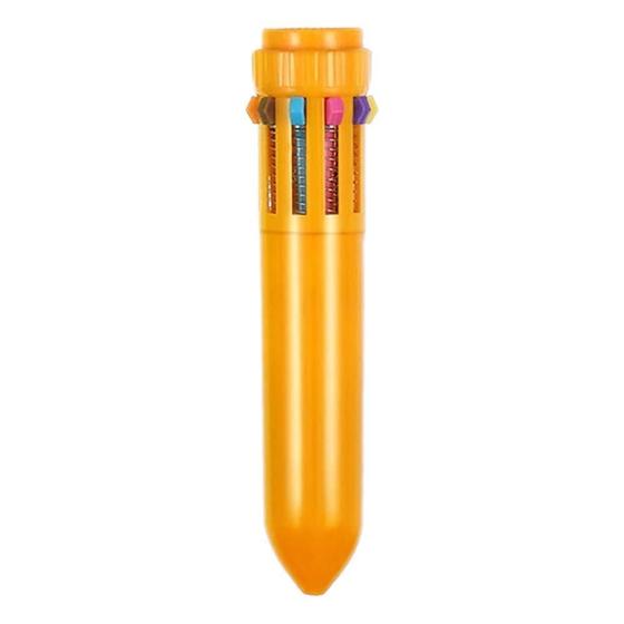 Imagem de Shuttle Caneta Neon Laranja Com 10 Cores Sortidas