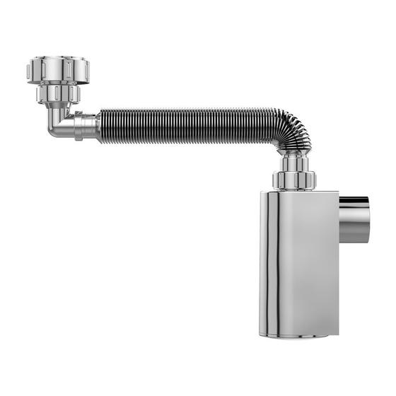 Sifão Copo Universal Parede Compacto Lavato Cromado Completo 031703 Cor:Cromado Menor preço em Sifão Copo Universal Parede Compacto Lavato Cromado Completo 031703 Cor:Cromado