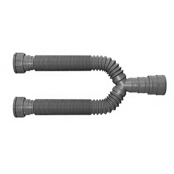 Sifão Duplo Pia Tanques Lavatórios Entrada 3 em 1 Saída 4 em 1 Até 70cm Blukit 030211 Menor preço em Sifão Duplo Pia Tanques Lavatórios Entrada 3 em 1 Saída 4 em 1 Até 70cm Blukit 030211