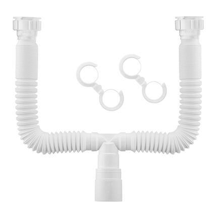 Imagem de  sifao ext universal duplo white 01231826  - docol