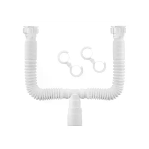 Imagem de Sifão Extensível Universal Duplo Branco - Docol