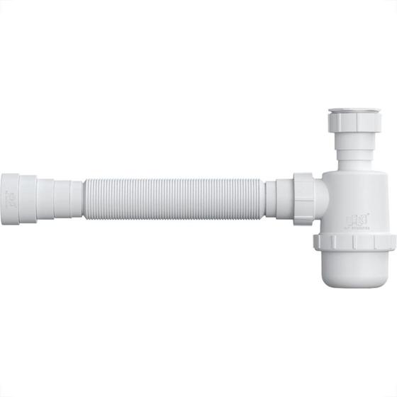 Imagem de Sifao Pvc Copo Herc Flexivel Universal Branco 2608