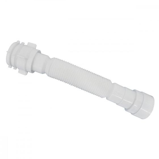 Imagem de Sifao Pvc Flexivel Astra Branco Universal Arruela Pvc   Ssur