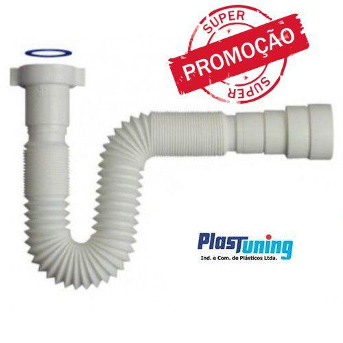 Sifão Sanfonado Extensivo Ajustável Universal Multiuso Pia Tanque Lavatório Estica até 66 cm - Plastuning Menor preço em Sifão Sanfonado Extensivo Ajustável Universal Multiuso Pia Tanque Lavatório Estica até 66 cm - Plastuning