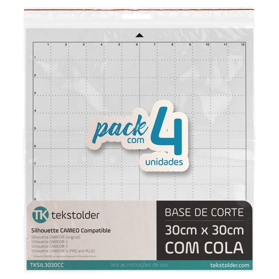 Imagem de Silhouette pack com 4 peças - base de corte 30x30 com cola